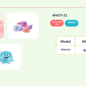 Glitter Monster Squeeze Toy