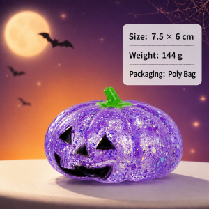 Halloween Pumpkin Glitter Squishy