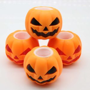Glow-in-the-Dark Pumpkin Squishy